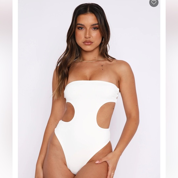 Cutting Corners White Bodysuit - Picture 2 of 4